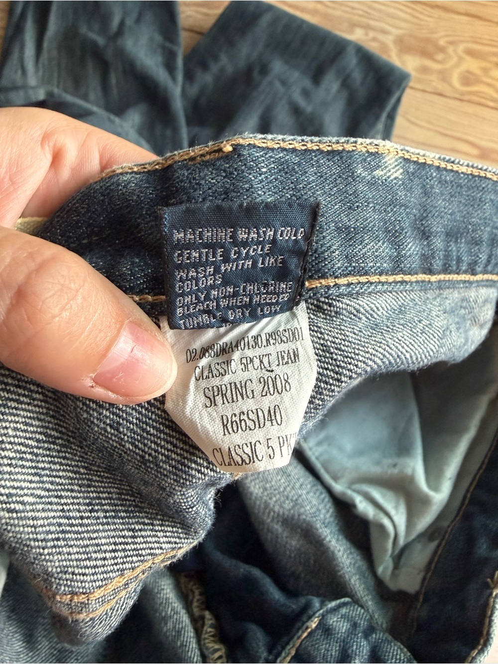 Polo Ralph Lauren Classic 5-Pocket Jean 40x30 NWT - Picture 4 of 8